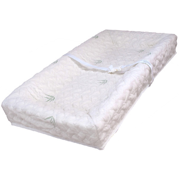 LA-P-3805-QBC-32 4 Sided Pad with Natural Quilted Bamboo Cover